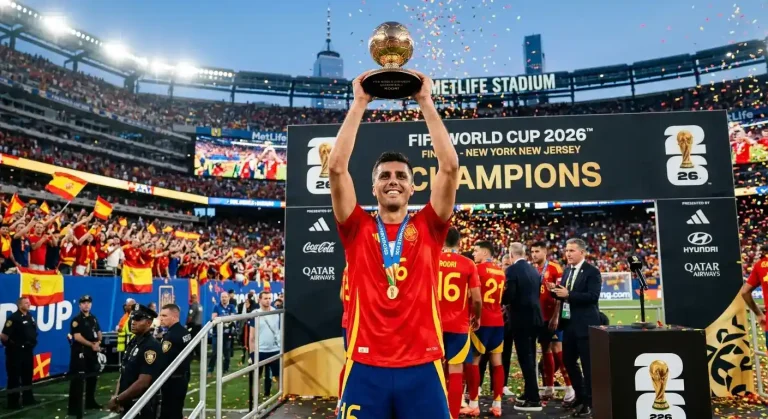 World Cup 2026 Awards: Rodri Wins Golden Ball, Mbappé Takes Golden Boot — KICKOFF26