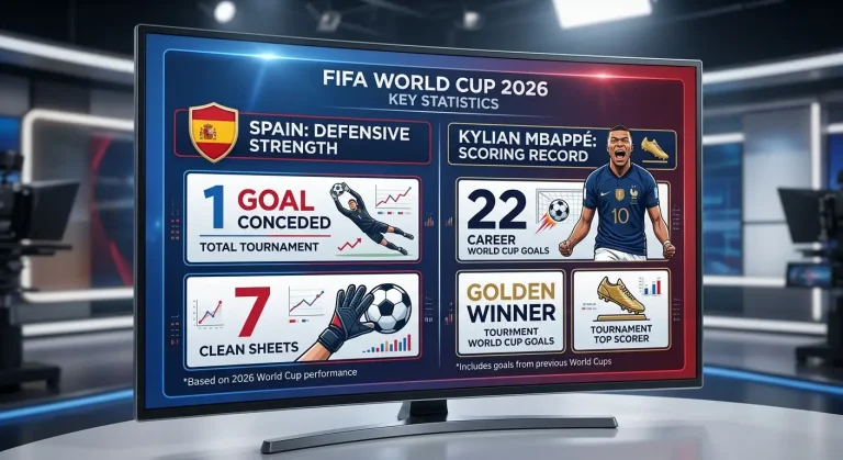 World Cup 2026 Records: Spain’s Historic Defence and Mbappé’s All-Time Goals Mark — KICKOFF26